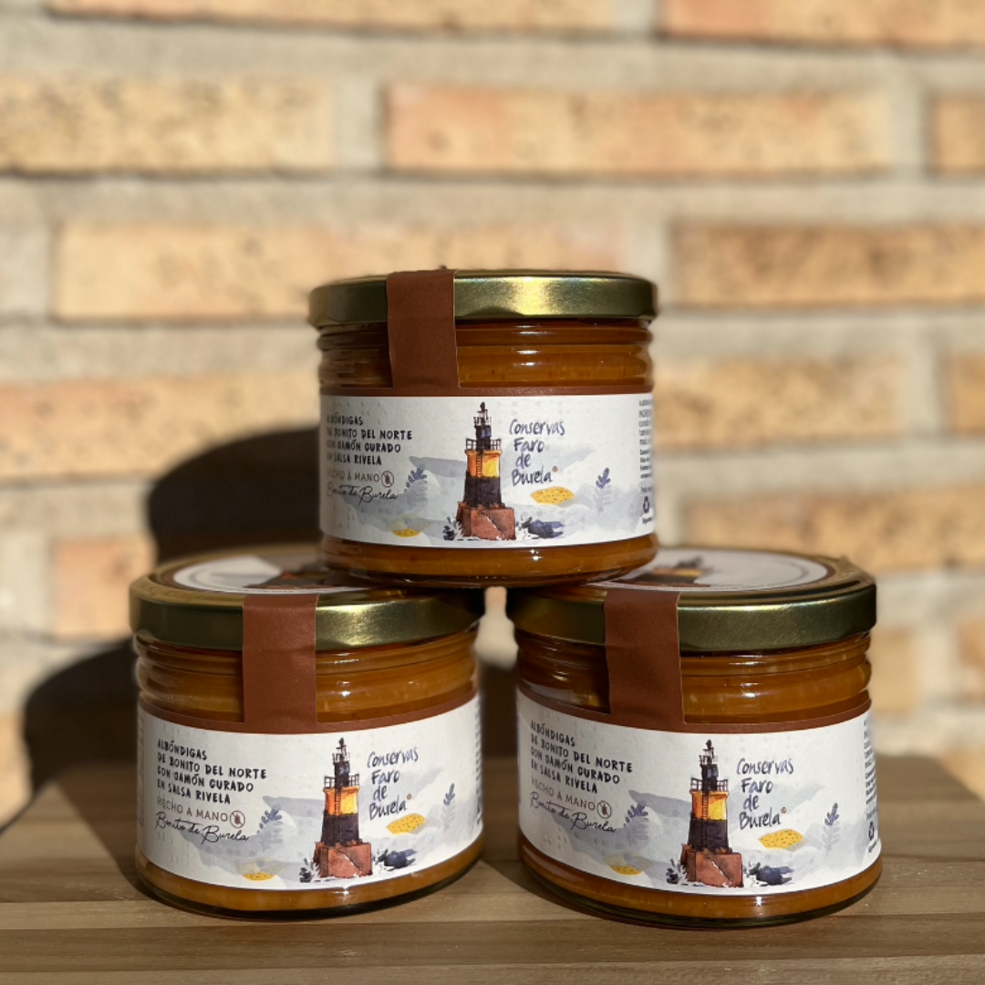 Albóndigas de Bonito del Norte con Jamón Curado